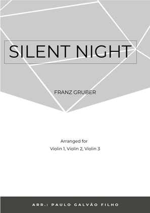 Book cover for SILENT NIGHT - VIOLIN TRIO