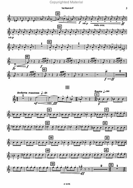 Concertino for Piano, Winds, Percussion and Harp