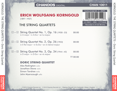 String Quartets Nos. 1 2 & 3 image number null