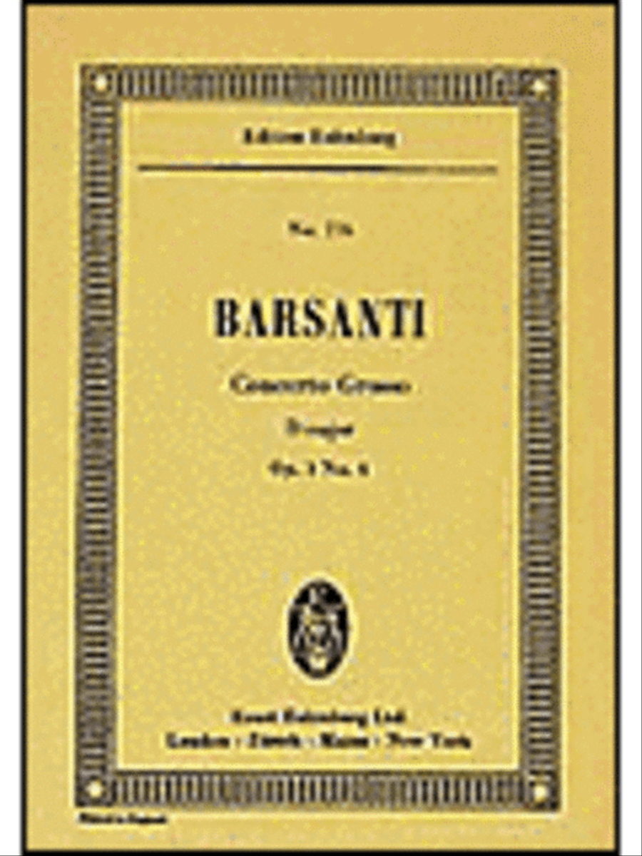 Concerto Grossoop.3/4dmaj**pop** String Orchestra scores gallery preview page 1