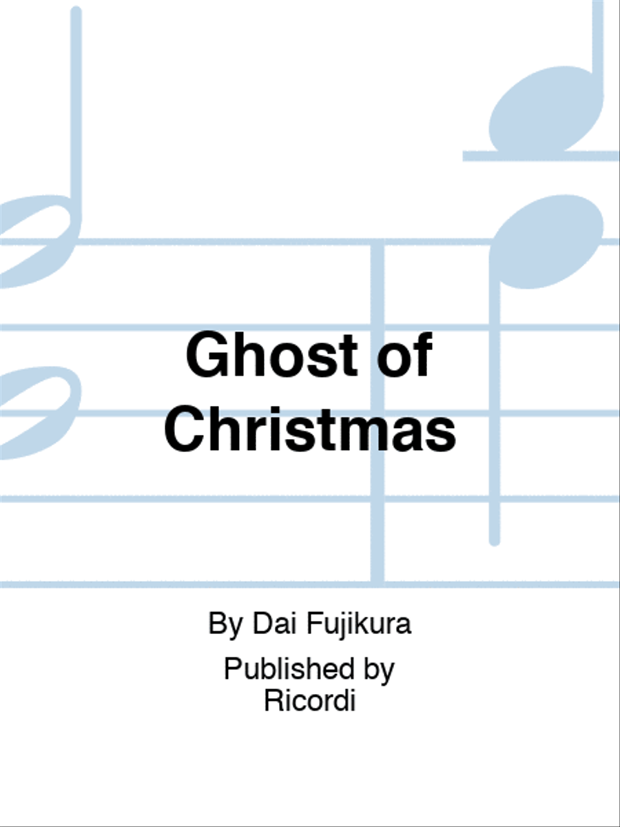 Ghost of Christmas Orchestra scores gallery preview page 1