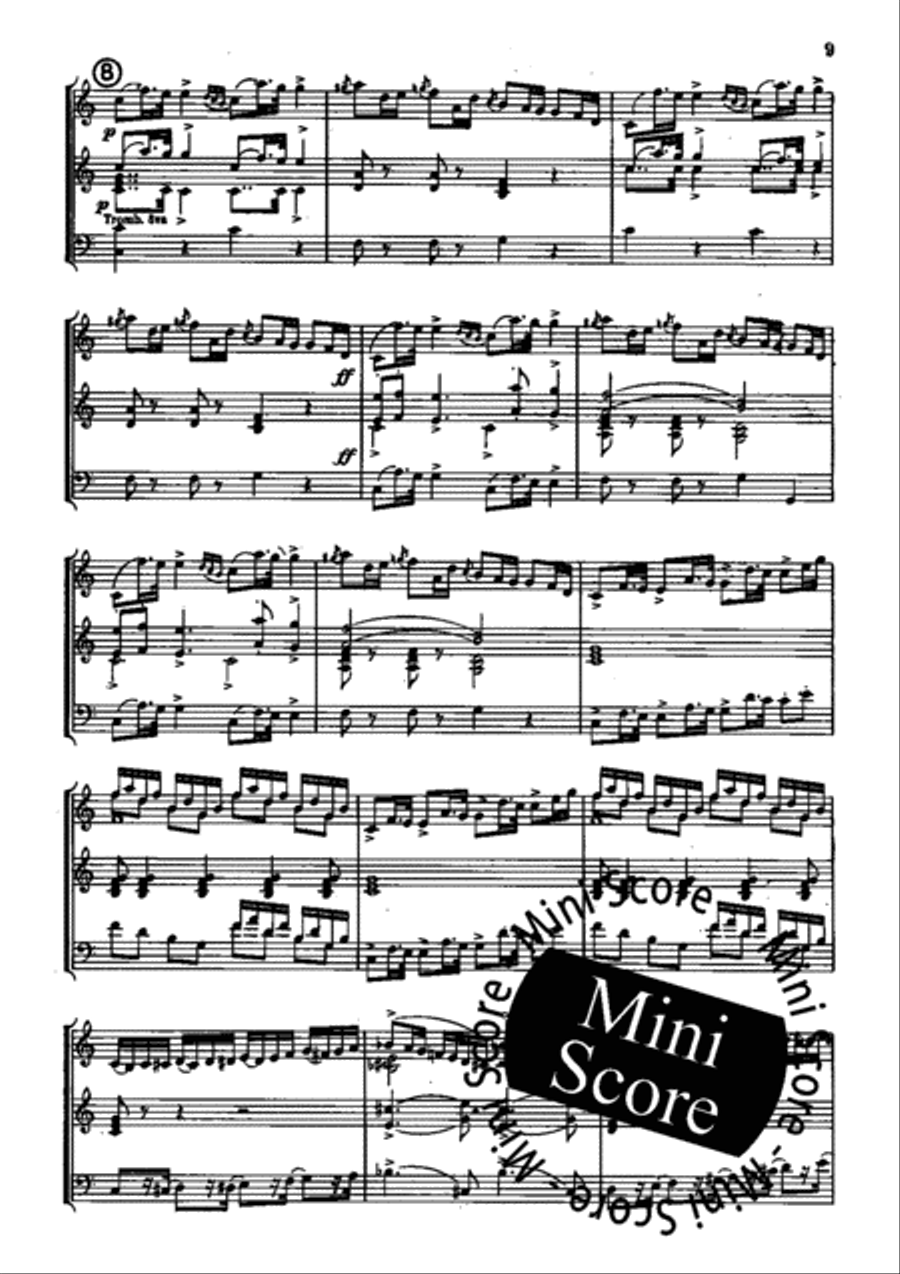 Preciosa Fanfare Band scores gallery preview page 11