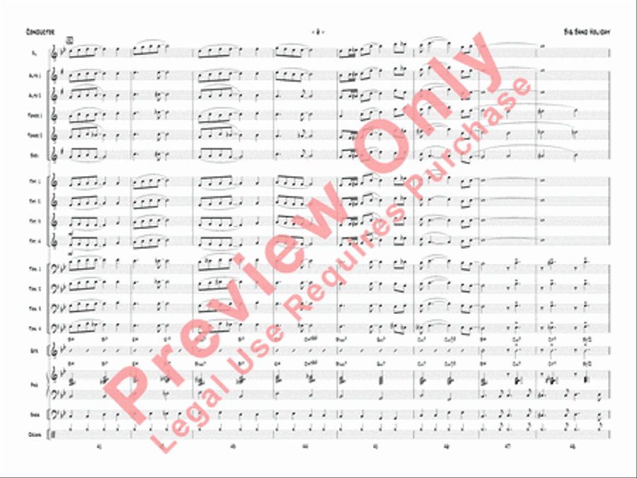 Big Band Holiday Big Band Holiday Jazz Ensemble scores gallery preview page 9