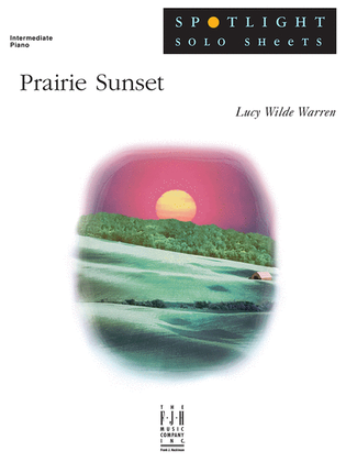Book cover for Prairie Sunset