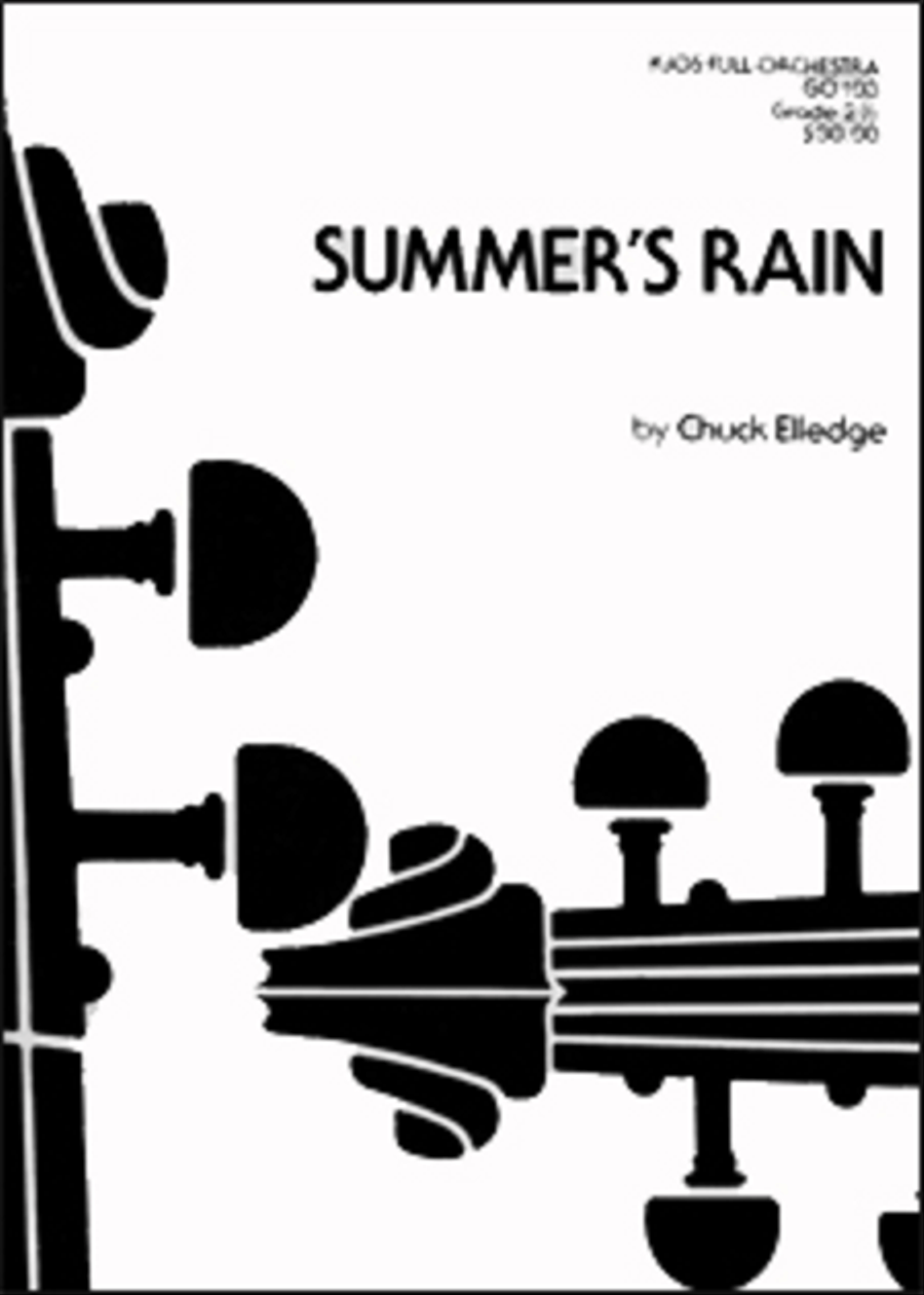 Summer's Rain - Score Full Orchestra scores gallery preview page 1
