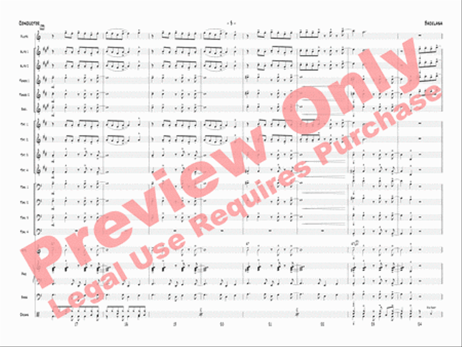 Backlash Backlash Jazz Ensemble scores gallery preview page 6