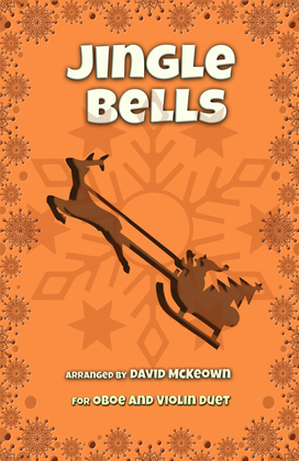 Jingle Bells, Jazz Style, for Oboe and Violin Duet