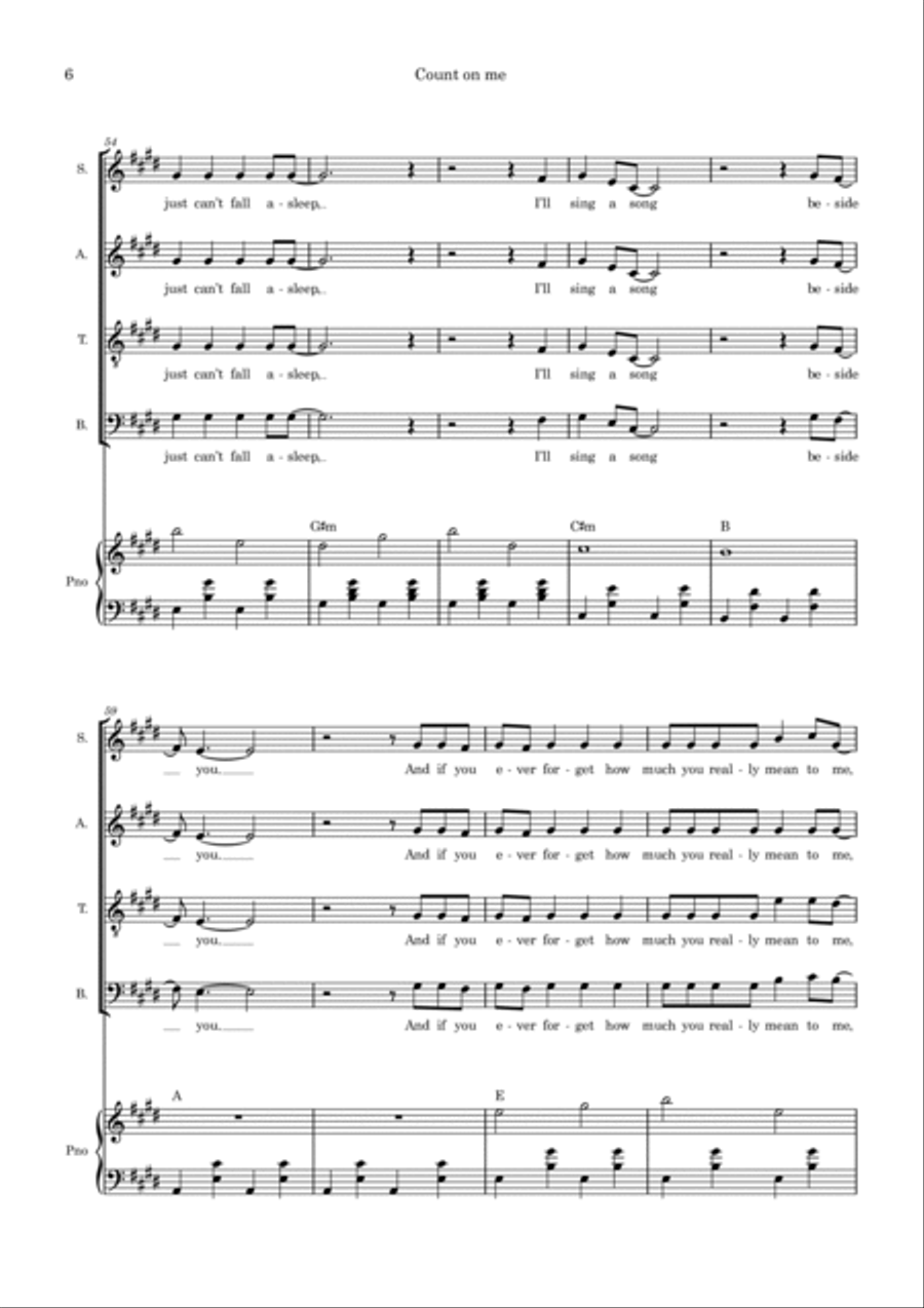 Count On Me Divisi scores gallery preview page 6