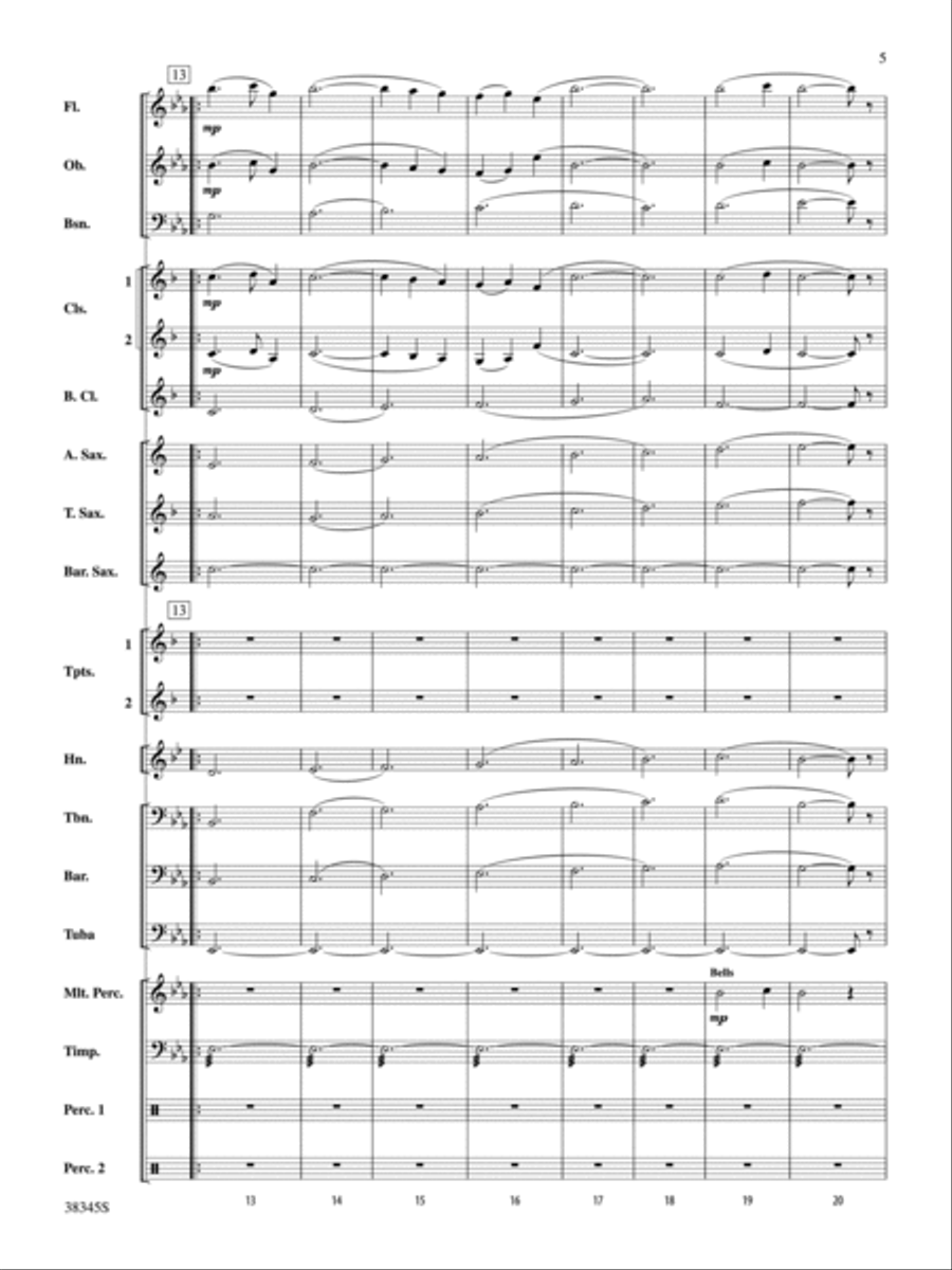 Grand Canyon Suite, Themes from: Score Concert Band scores gallery preview page 5