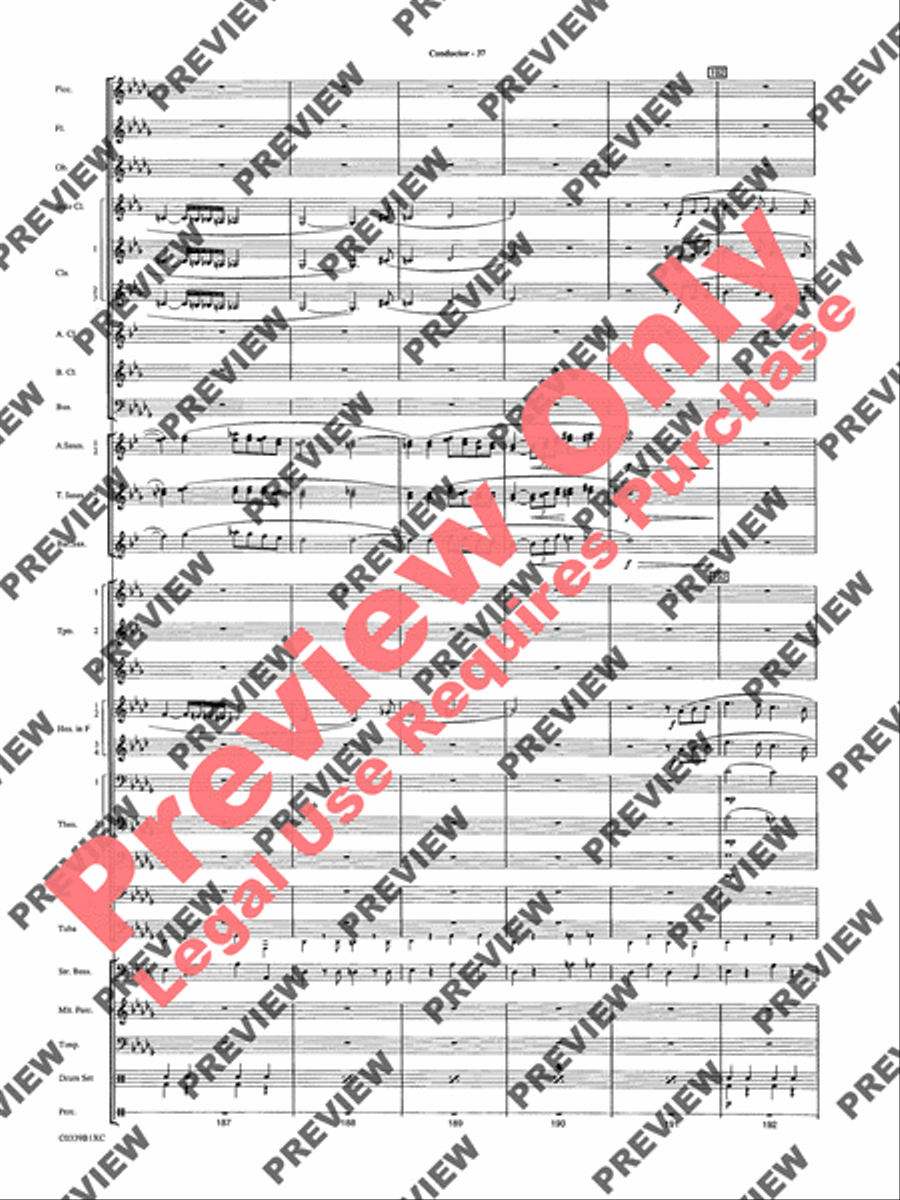 In the Miller Mood Concert Band scores gallery preview page 40