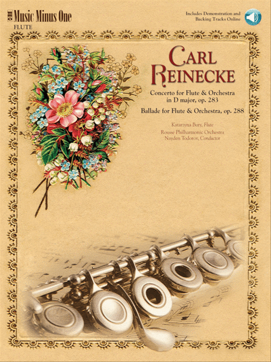 Reinecke – Concerto for Flute & Orchestra & Ballade for Flute & Orchestra Flute scores gallery preview page 1