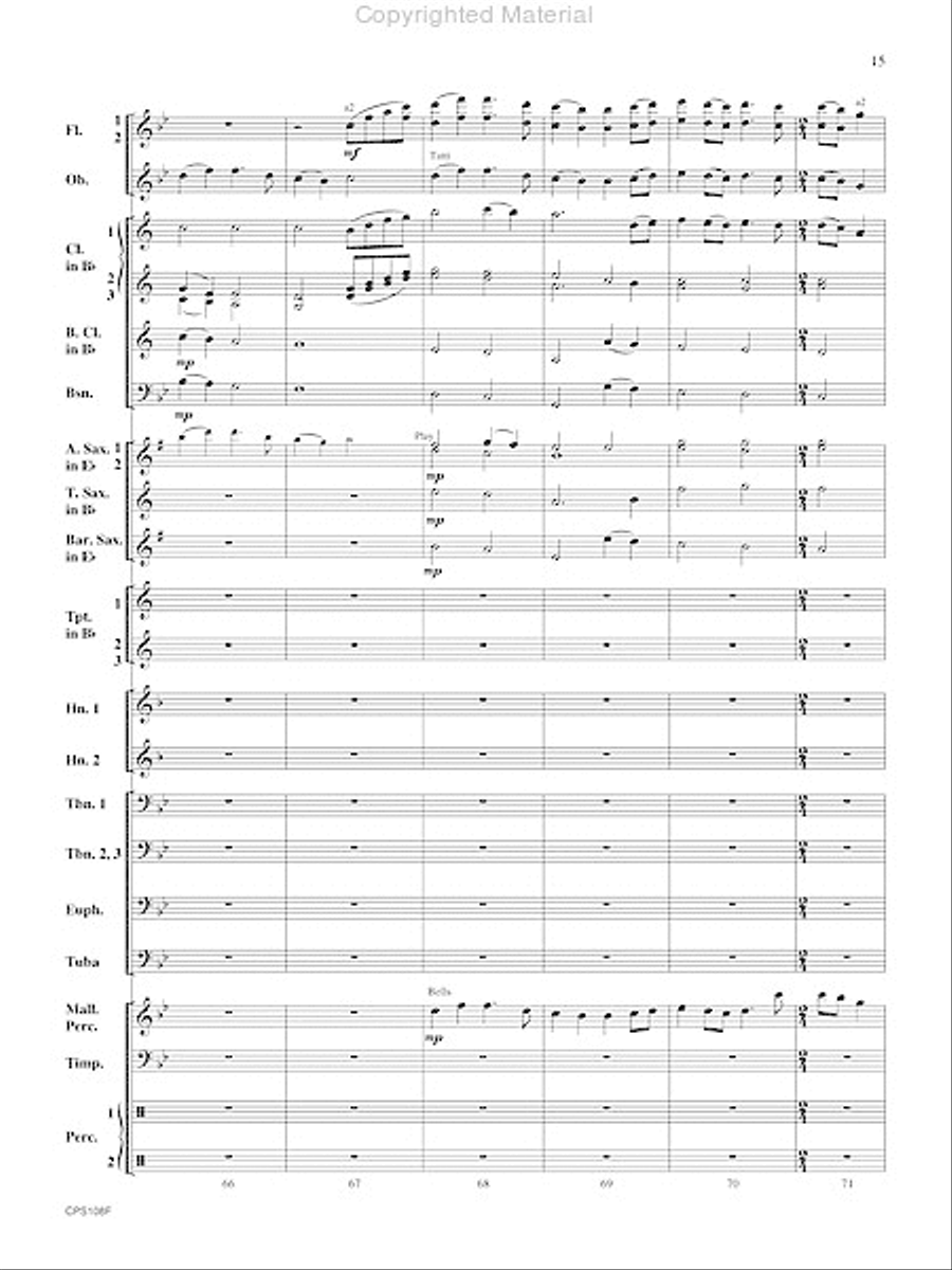 Aisling Gaelach Concert Band scores gallery preview page 16
