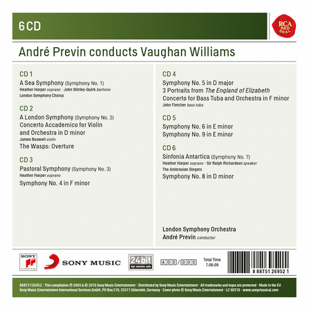 Previn Conducts Vaughan Willia