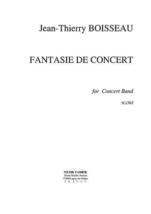Book cover for Concert Fantasy for Band