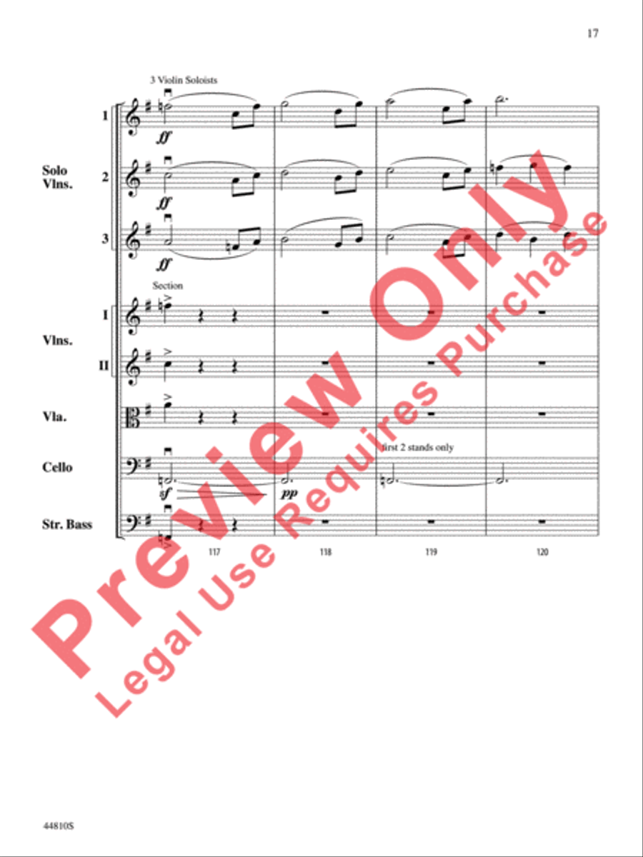 Hidden Dimensions String Orchestra scores gallery preview page 41