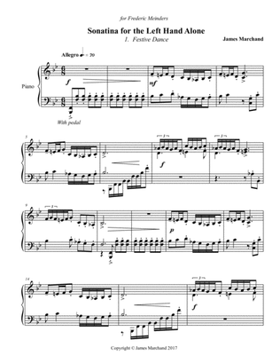 Sonatina for the Left Hand Alone