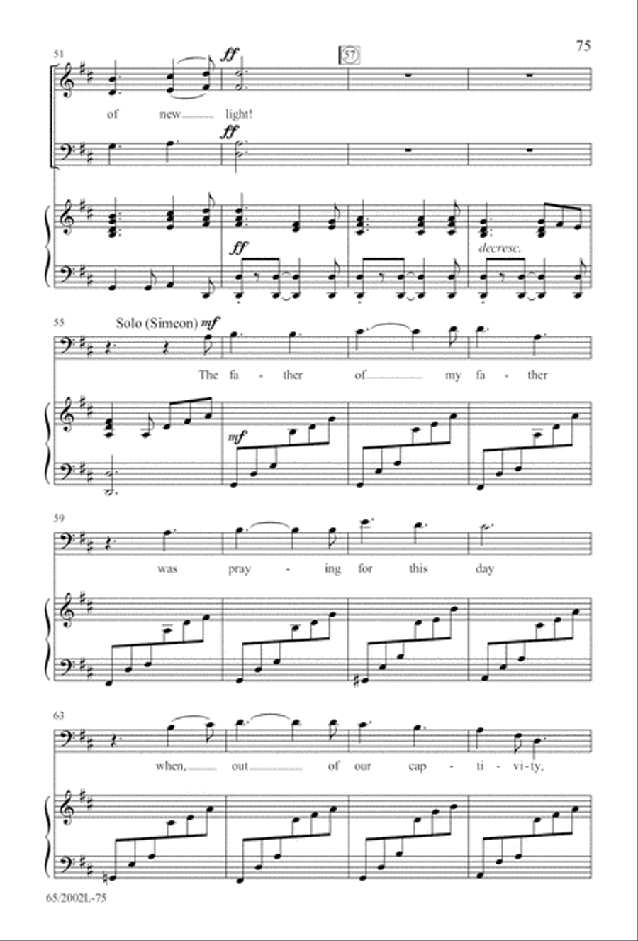 And This Shall Be a Sign And This Shall Be a Sign 4-Part scores gallery preview page 76