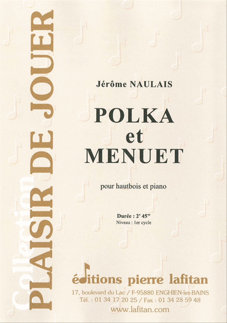 Polka et Menuet Piano Accompaniment scores gallery preview page 1