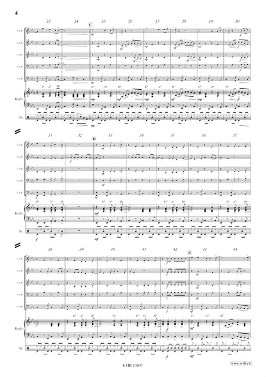 La Bamba La Bamba Brass Band scores gallery preview page 4