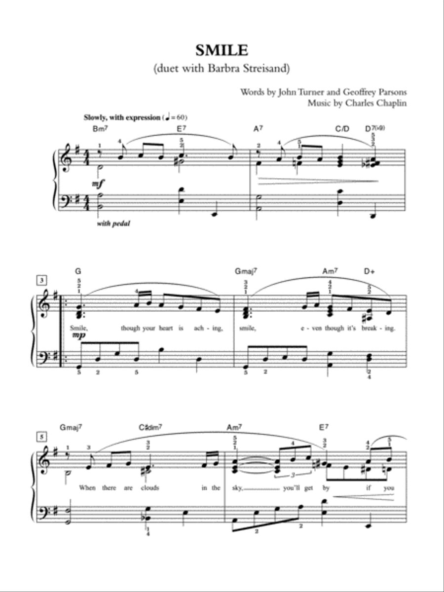 Tony Bennett -- Duets (An American Classic) Easy Piano scores gallery preview page 5