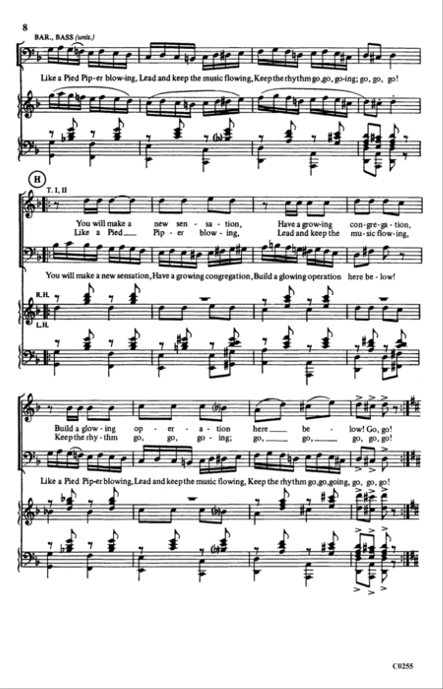The Rhythm Of Life (from Sweet Charity) (arr. Richard Barnes) TTBB scores gallery preview page 6