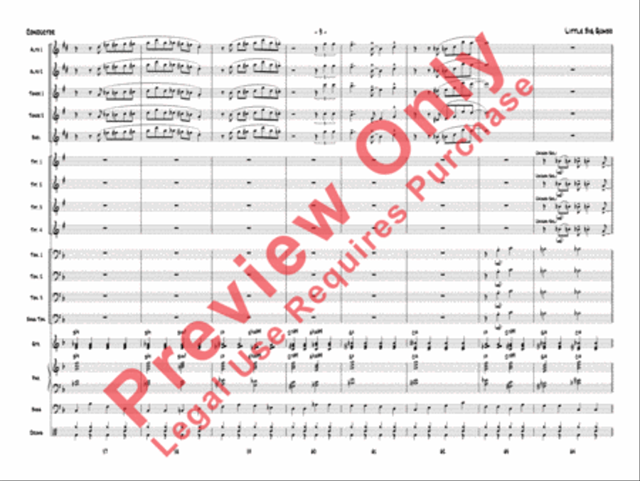 Little Big Gumbo Little Big Gumbo Jazz Ensemble scores gallery preview page 12