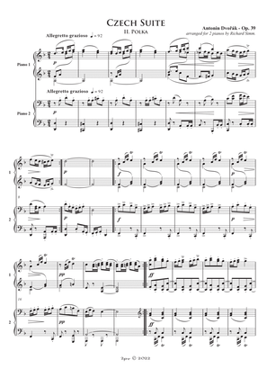 Polka from "Czech Suite", for 2 pianos