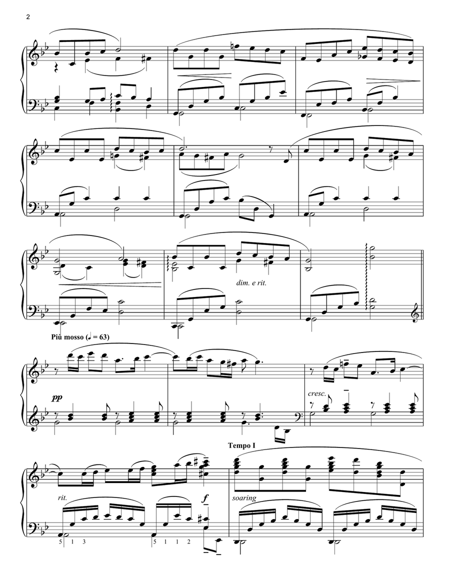 Theme from Schindler's List (arr. Phillip Keveren) Piano Solo scores gallery preview page 2