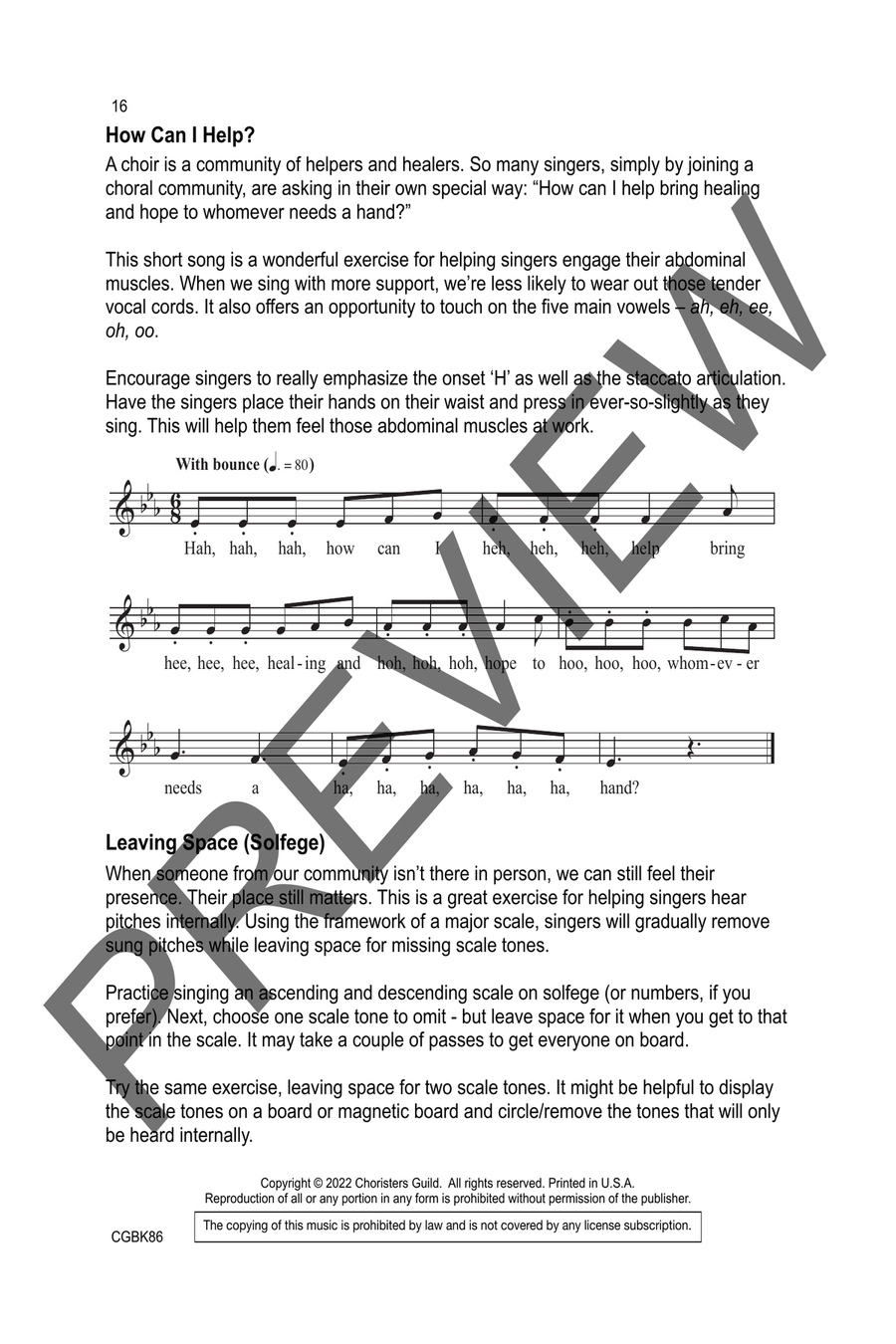 The Little Book of Ups Collection / Songbook scores gallery preview page 5