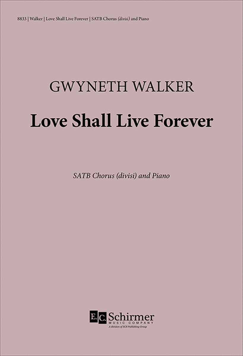 Love Shall Live Forever