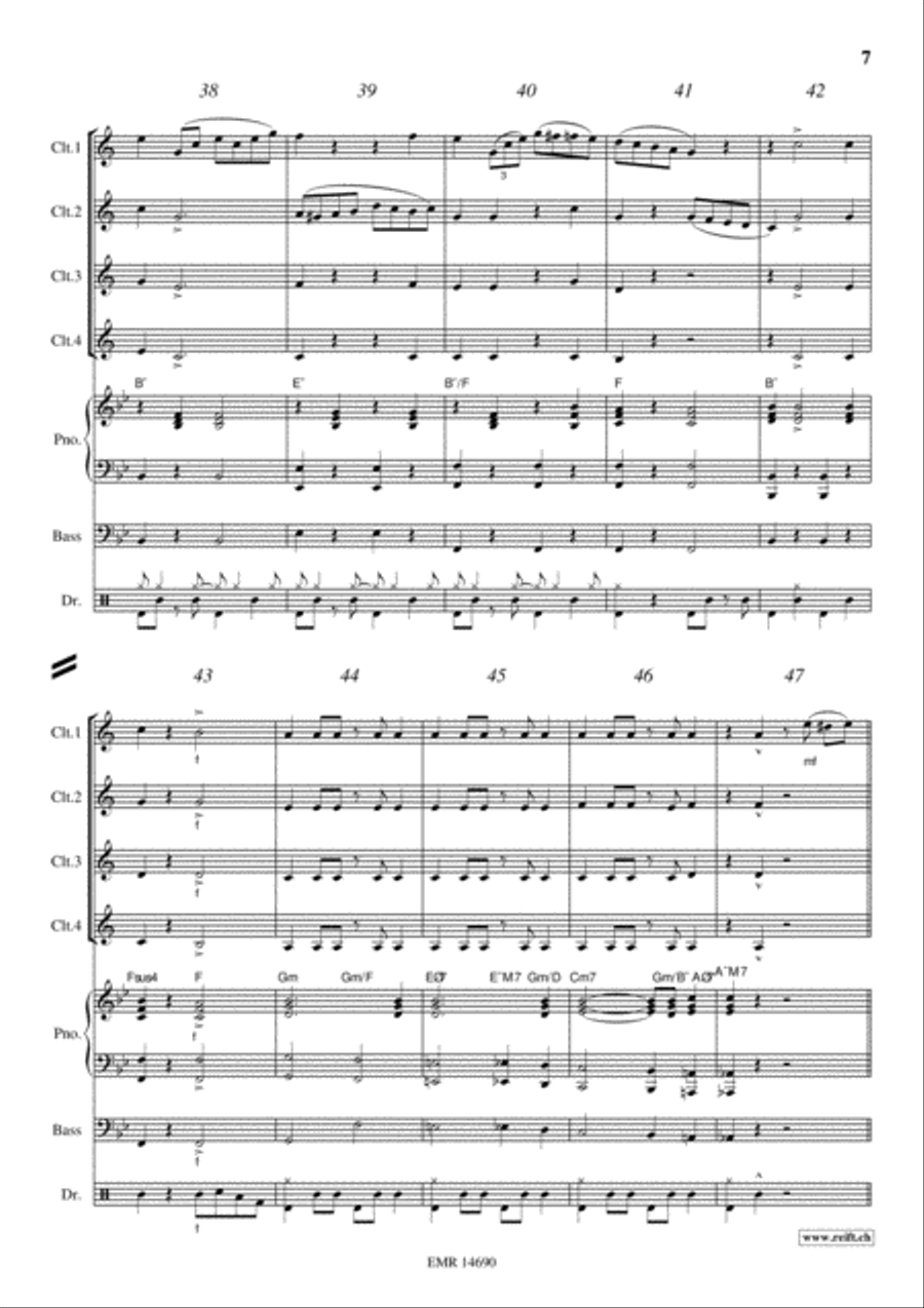 Tico Tico Clarinet scores gallery preview page 7