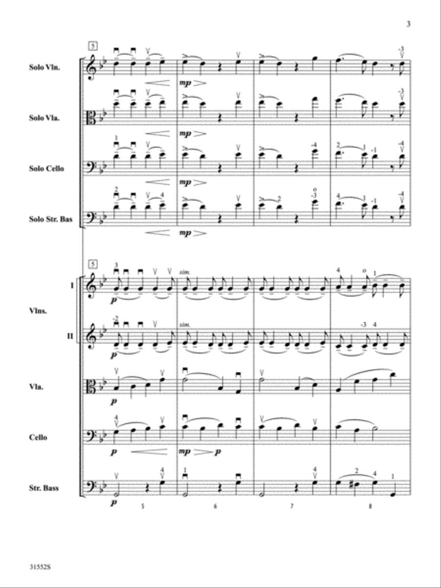 Nina String Orchestra scores gallery preview page 3