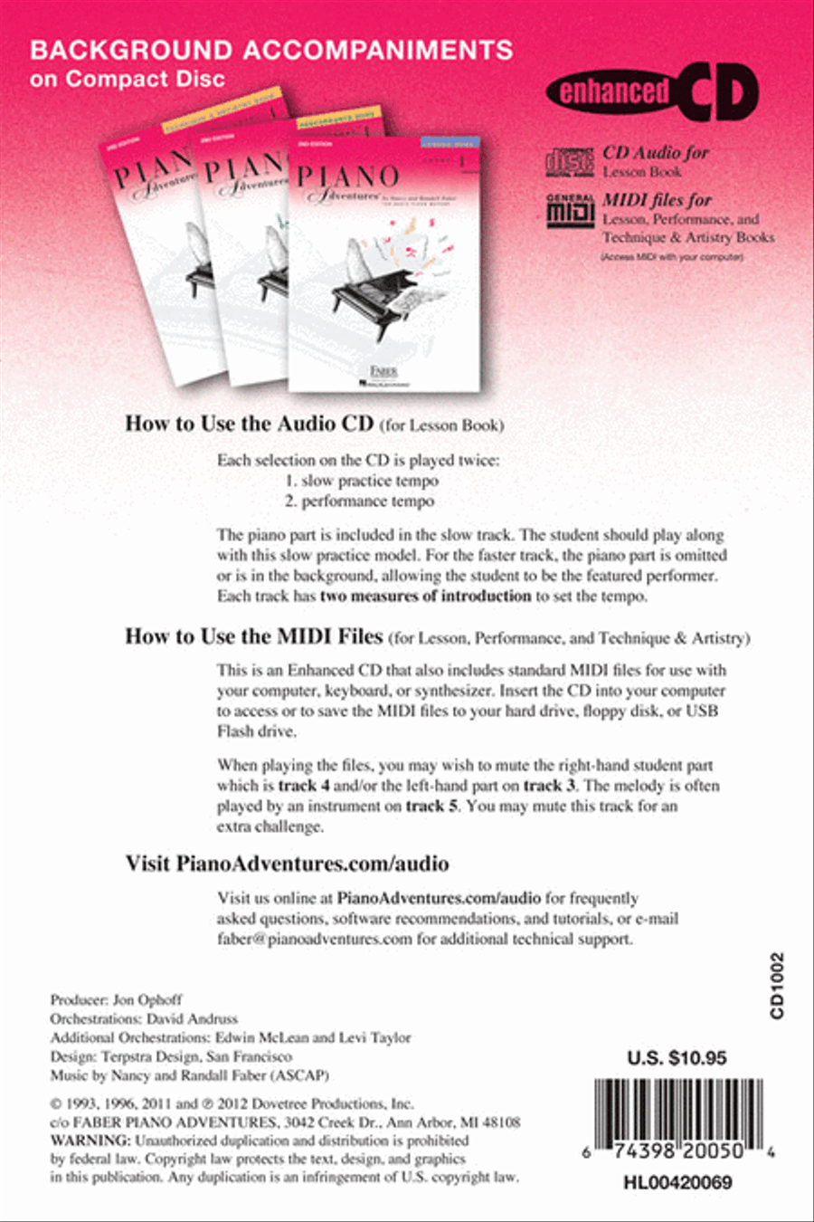 Level 1 - Lesson Book CD - 2nd Edition Piano Method scores gallery preview page 3