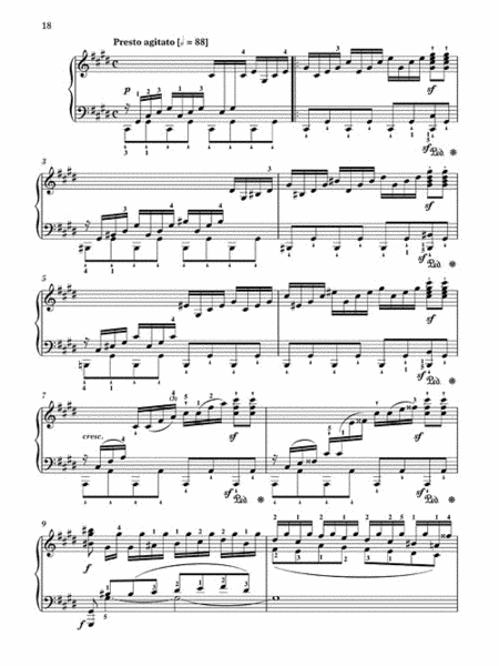 Beethoven – Sonata in C-Sharp Minor, Opus 27, No. 2 (“Moonlight”) image number null