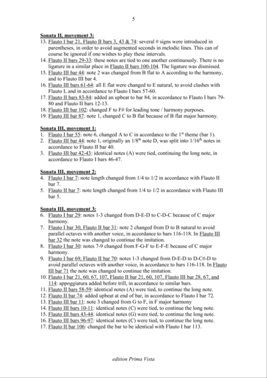 Johann Scherer, III Trios for Three Recorders, Score Woodwind Trio scores gallery preview page 5