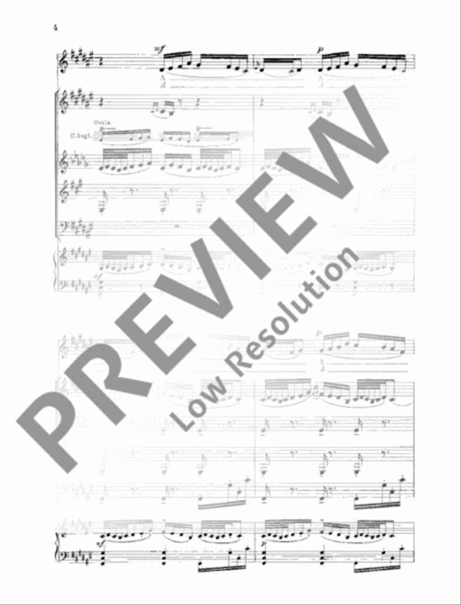 Pastorale English Horn scores gallery preview page 5