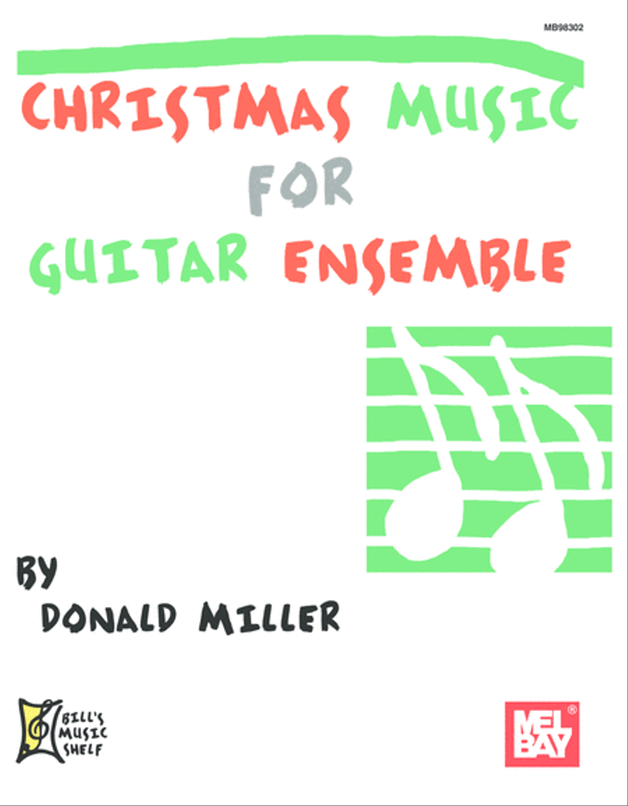 Christmas Music for Guitar Ensemble Guitar Ensemble scores gallery preview page 1
