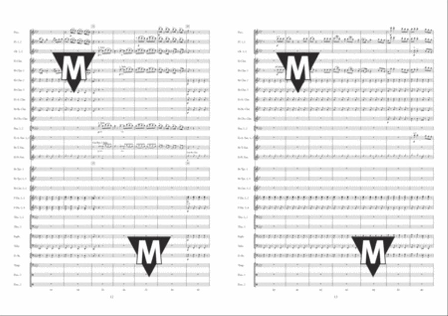 Il Barbiere di Siviglia Concert Band scores gallery preview page 5