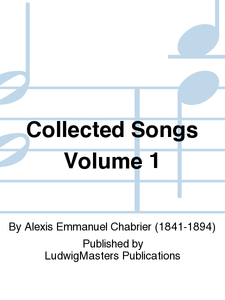 Collected Songs Volume 1