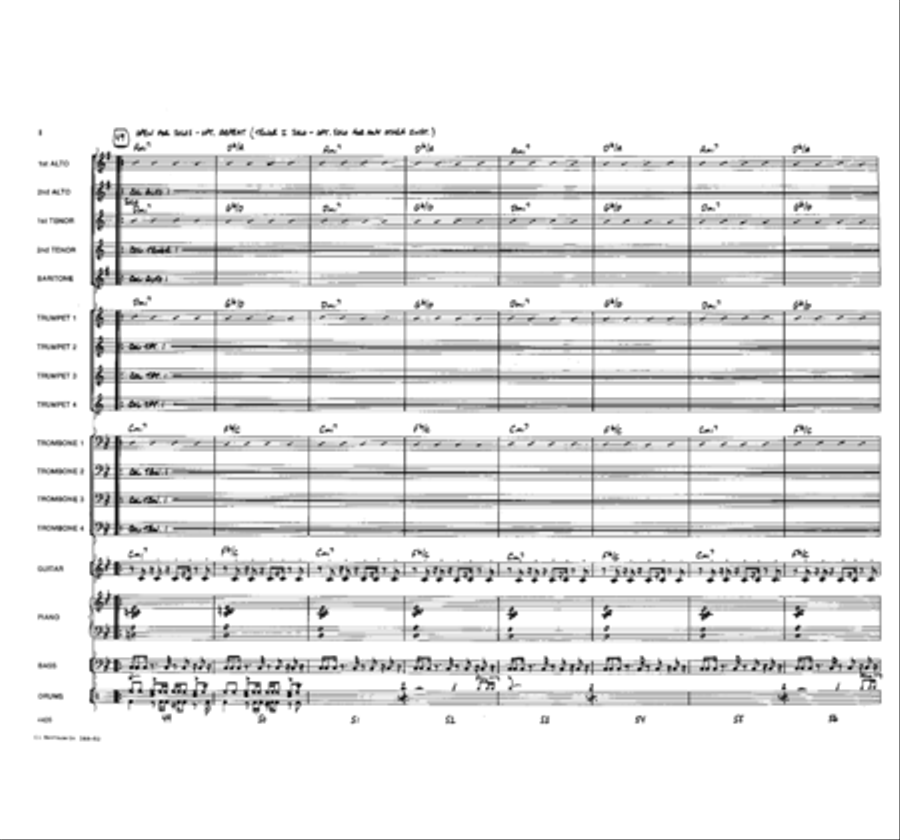 Hip Hoppin' Hip Hoppin' Jazz Ensemble scores gallery preview page 8