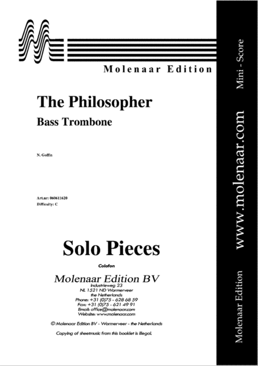 The Philosopher The Philosopher Bass Trombone scores gallery preview page 2