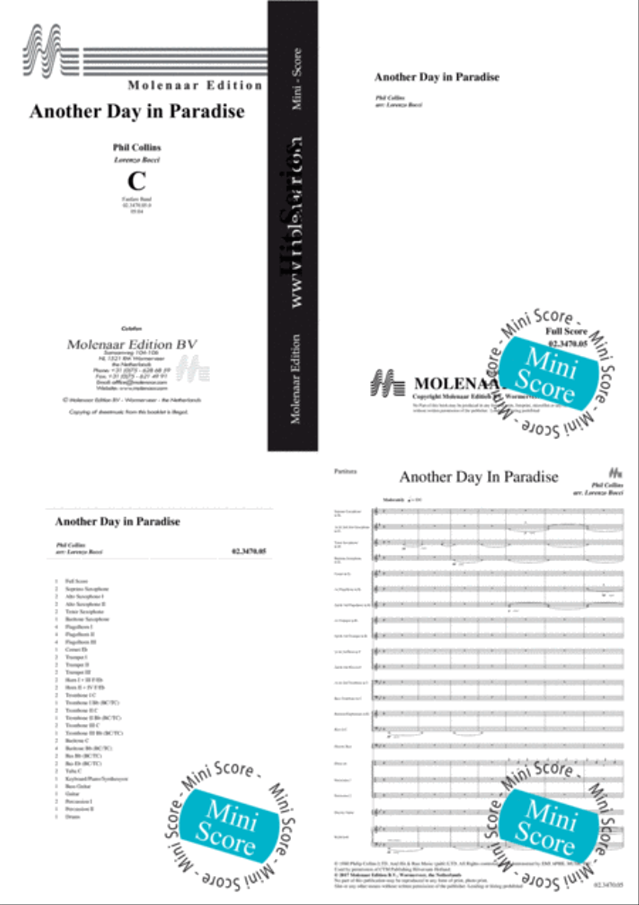 Another Day in Paradise Another Day in Paradise Fanfare Band scores gallery preview page 2