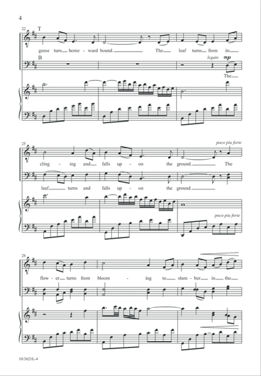 The Time for Turning Divisi scores gallery preview page 4