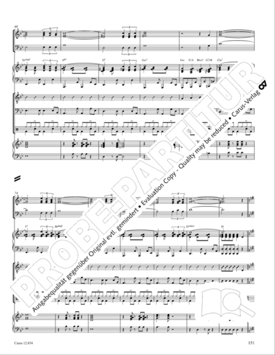 Schockorange Choir scores gallery preview page 152