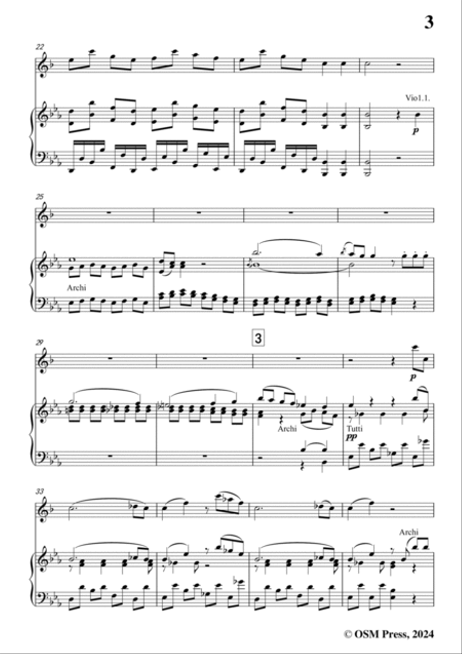 F. Krommer-Clarinet Concerto No.1,Op.36,for Clarinet and Piano B-Flat Clarinet scores gallery preview page 5