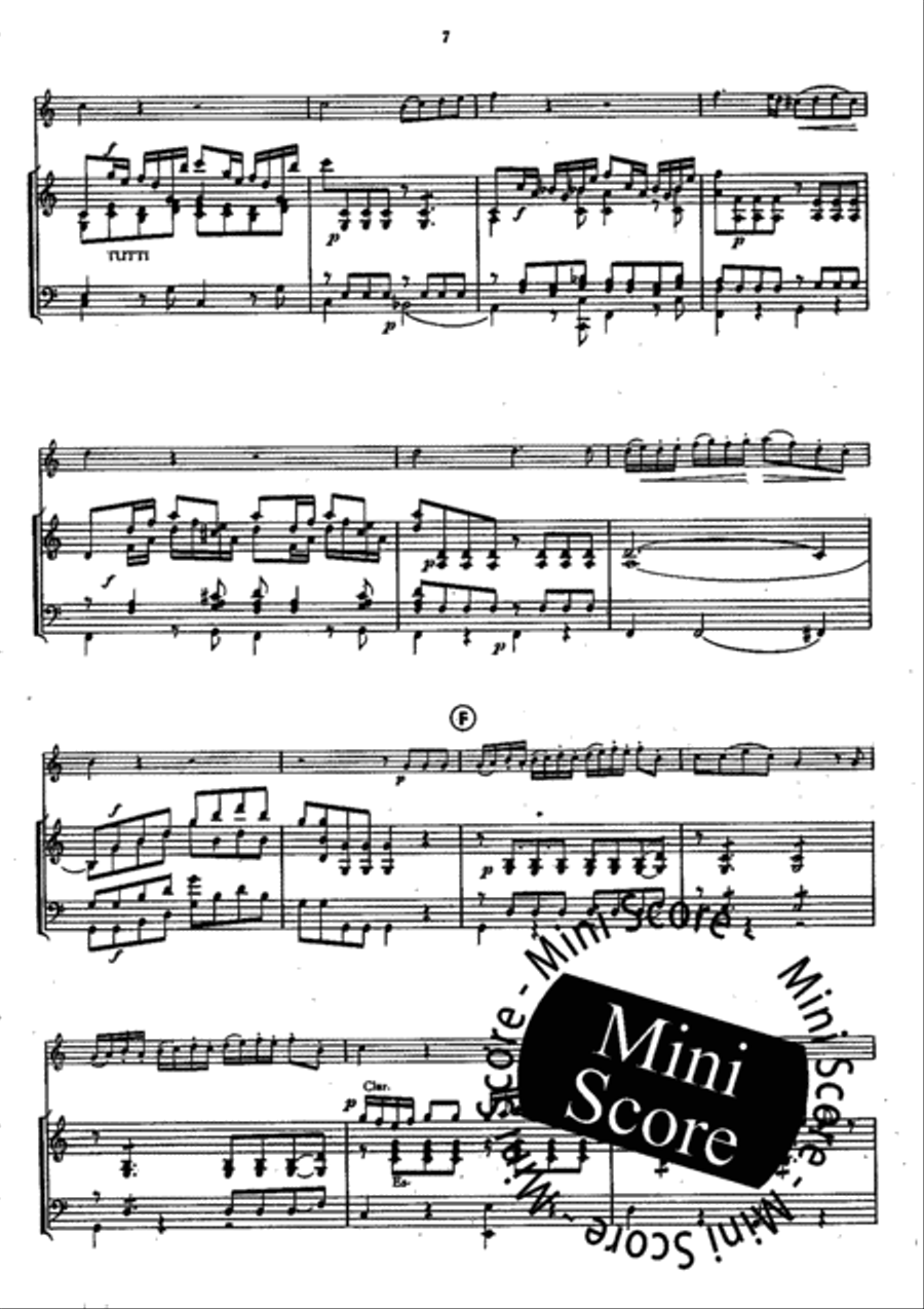 Hornconcert No.1 / KV 412 Concert Band scores gallery preview page 11