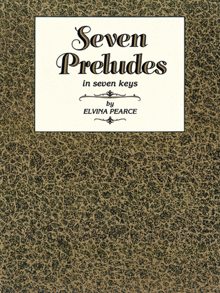 Book cover for Seven Preludes in Seven Keys, Book 1