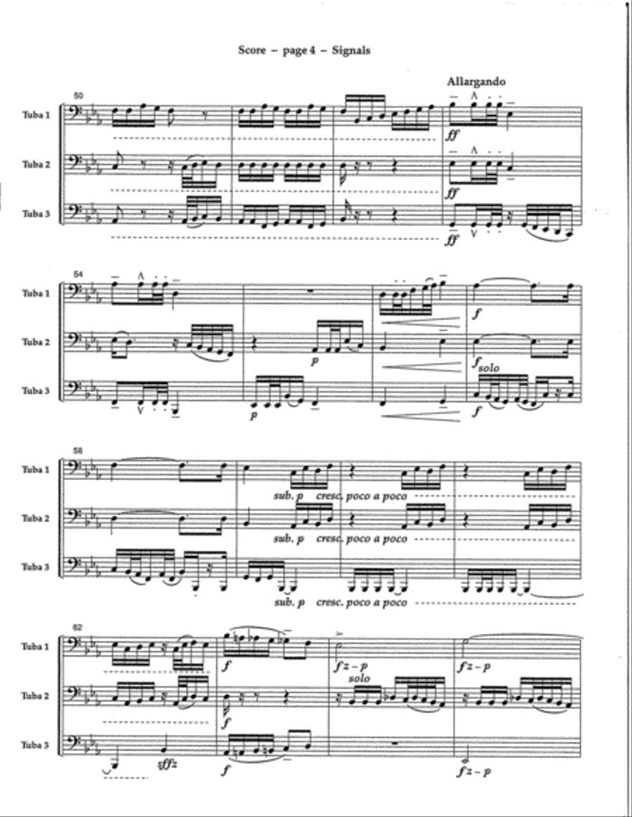 Signals Brass Trio scores gallery preview page 6