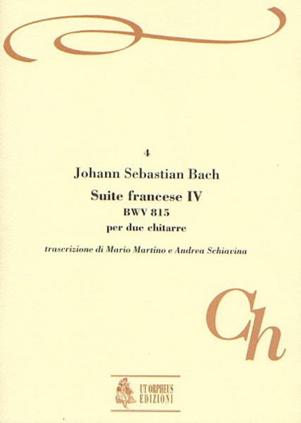 French Suite No. 4 BWV 815 for 2 Guitars