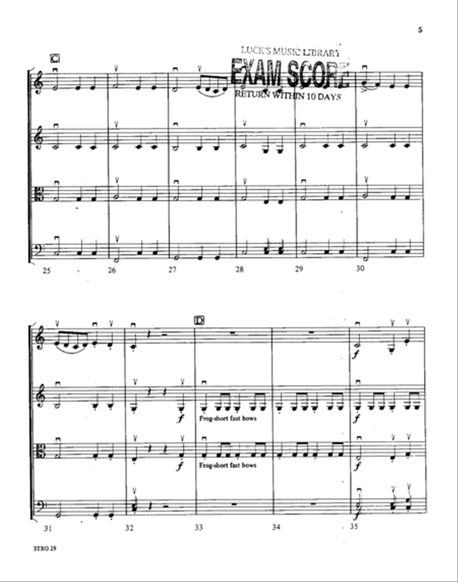 Der Freischutz: Chorus of the Huntsmen Choir scores gallery preview page 4